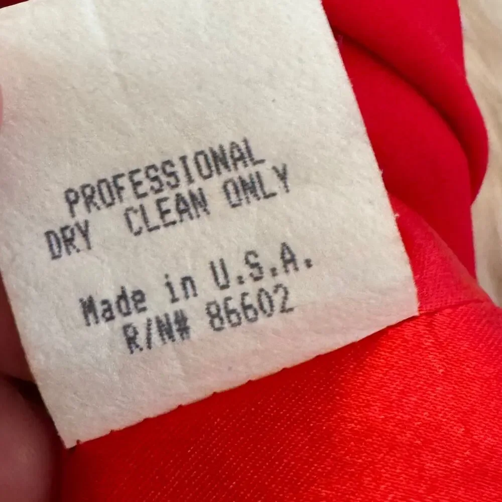 Maria Bianca Nero Red Cowl Neck Tiered Sheath Dress Small NWOT